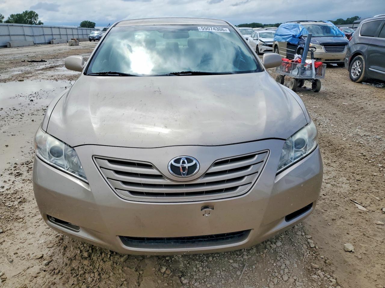 2009 Toyota Camry Le Tan vin: 4T4BE46K19R054862