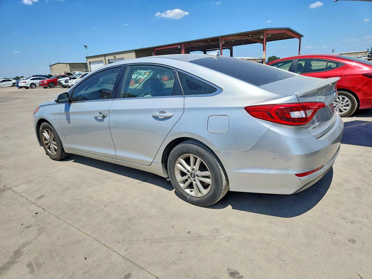 2015 Hyundai Sonata Se Silver vin: 5NPE24AFXFH068022