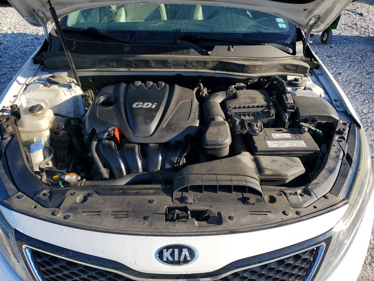 2015 Kia Optima Ex White vin: 5XXGN4A78FG436136
