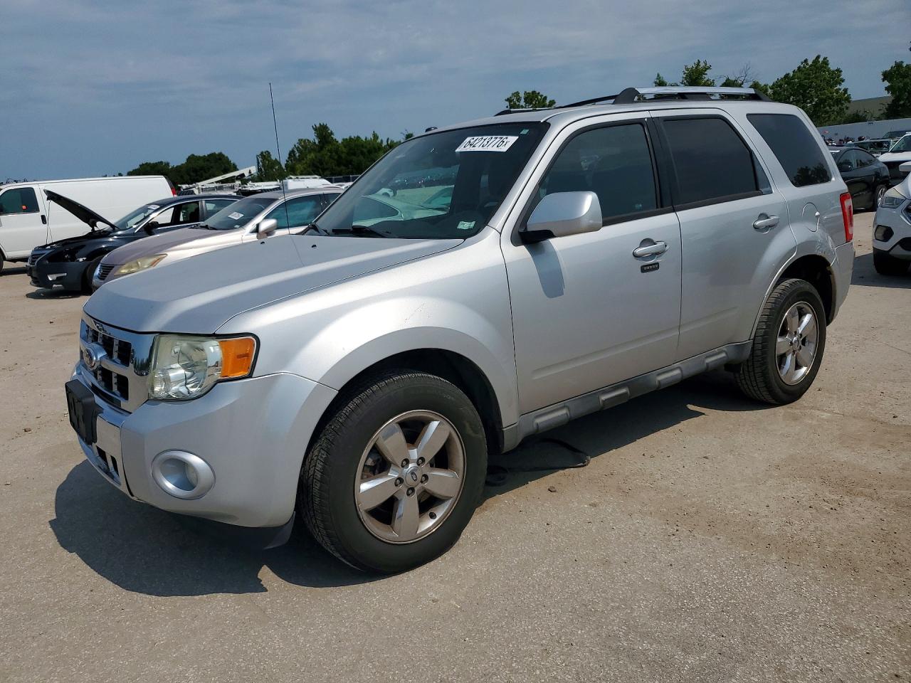 2012 Ford Escape Limited Silver vin: 1FMCU0E78CKC62697