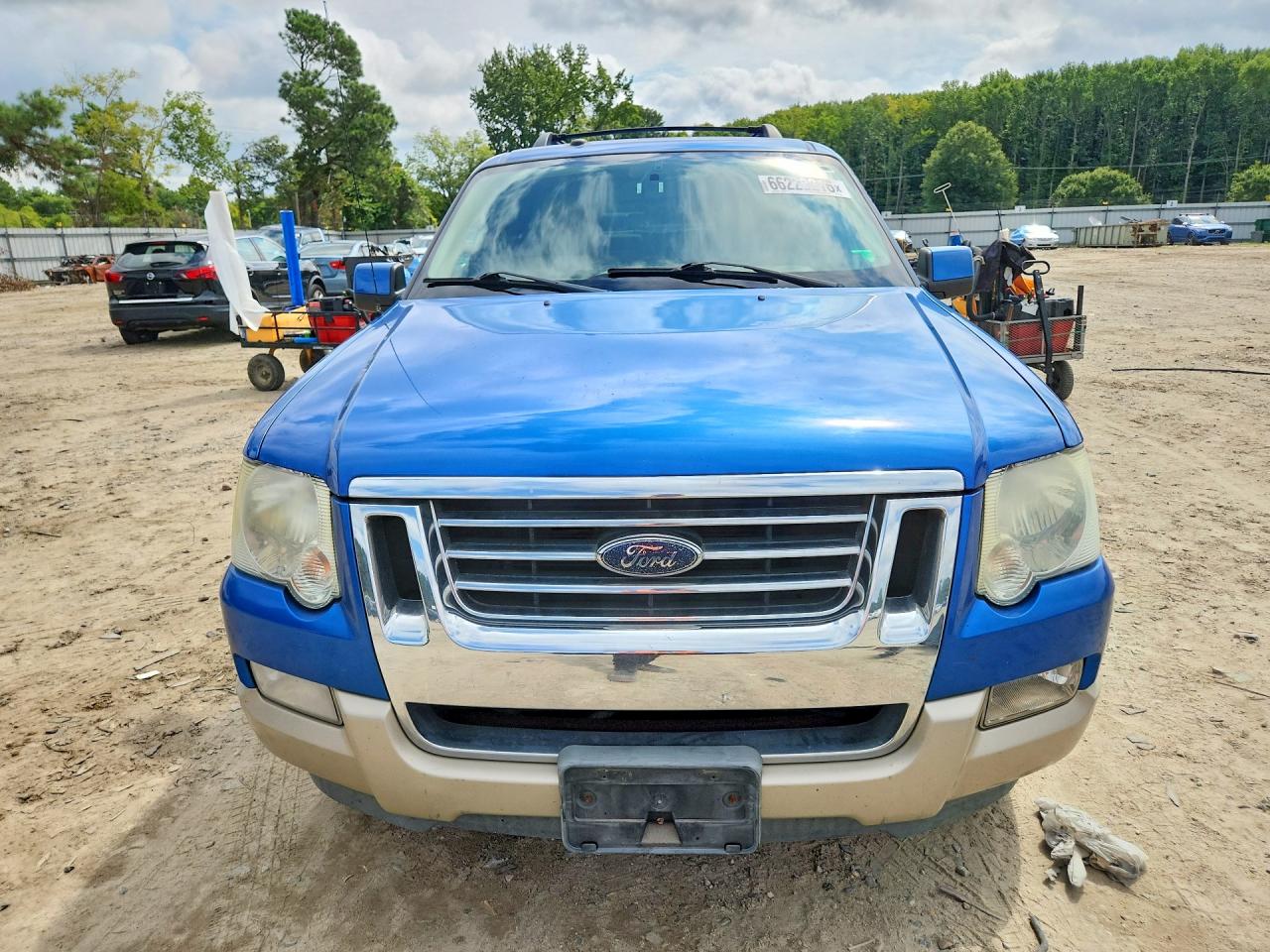 2010 Ford Explorer Eddie Bauer Blue vin: 1FMEU6EE1AUA43124
