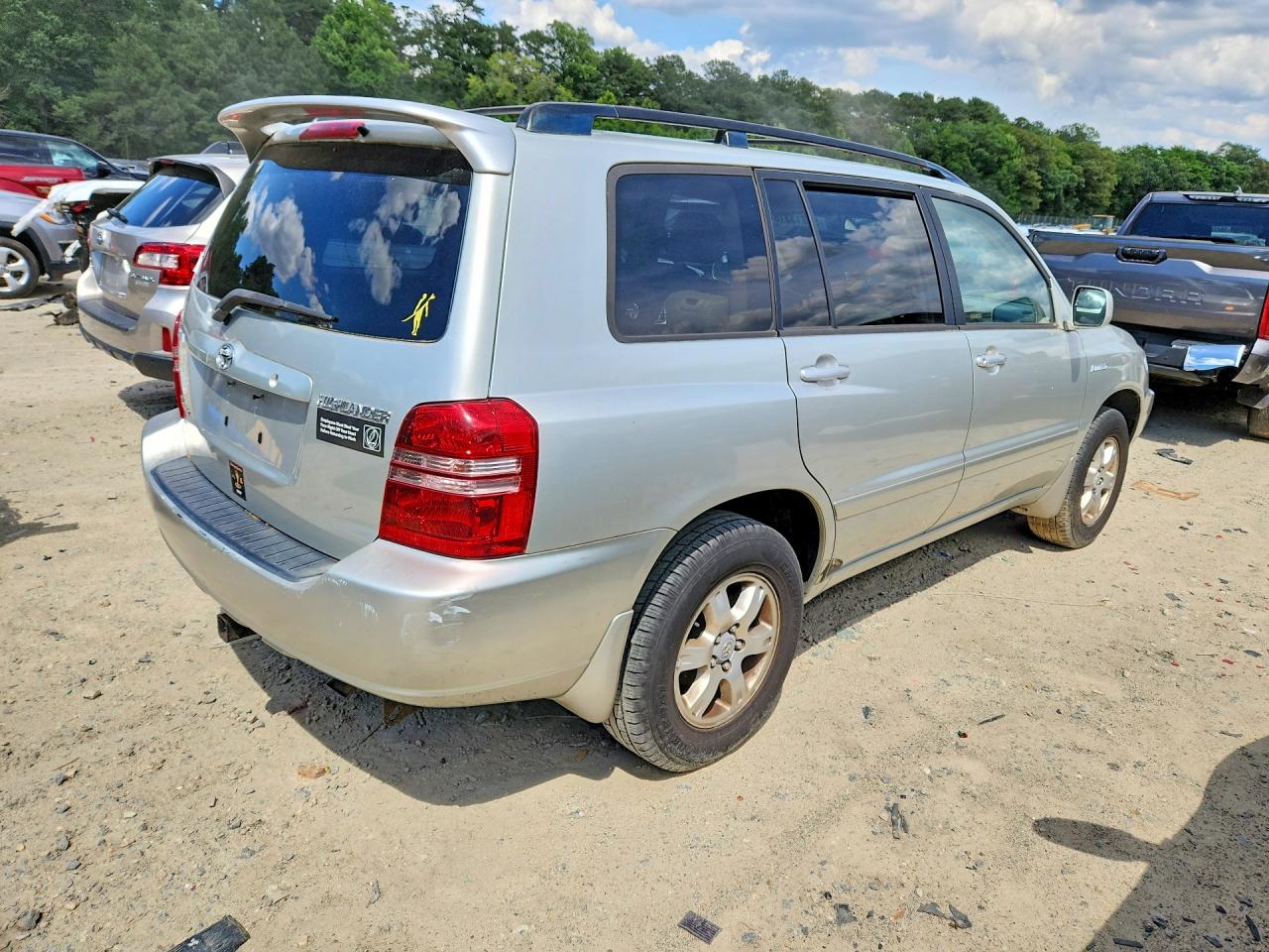 2003 Toyota Highlander Limited Silver vin: JTEHF21A630146472