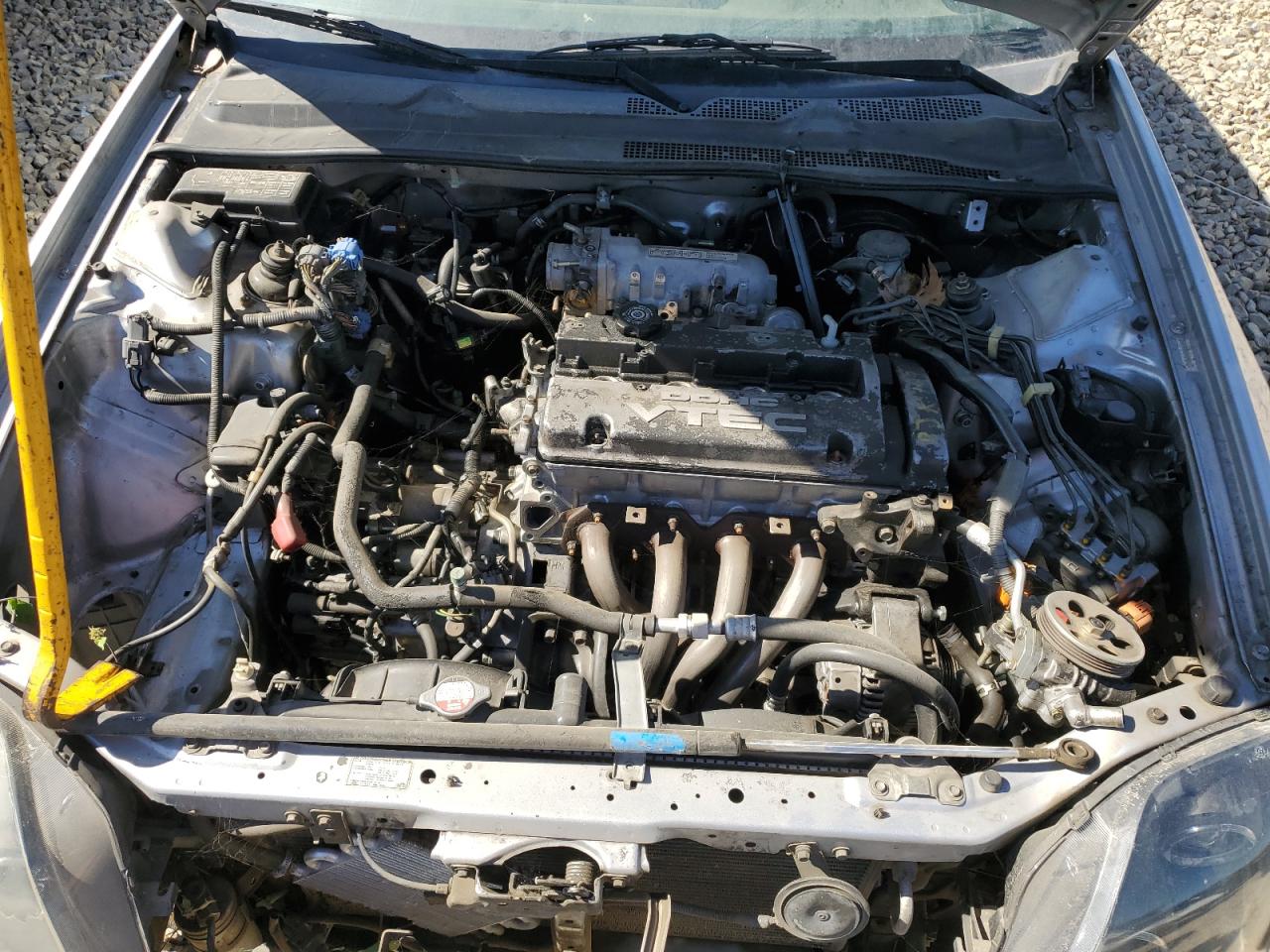 2001 Honda Prelude Silver vin: JHMBB62461C006101