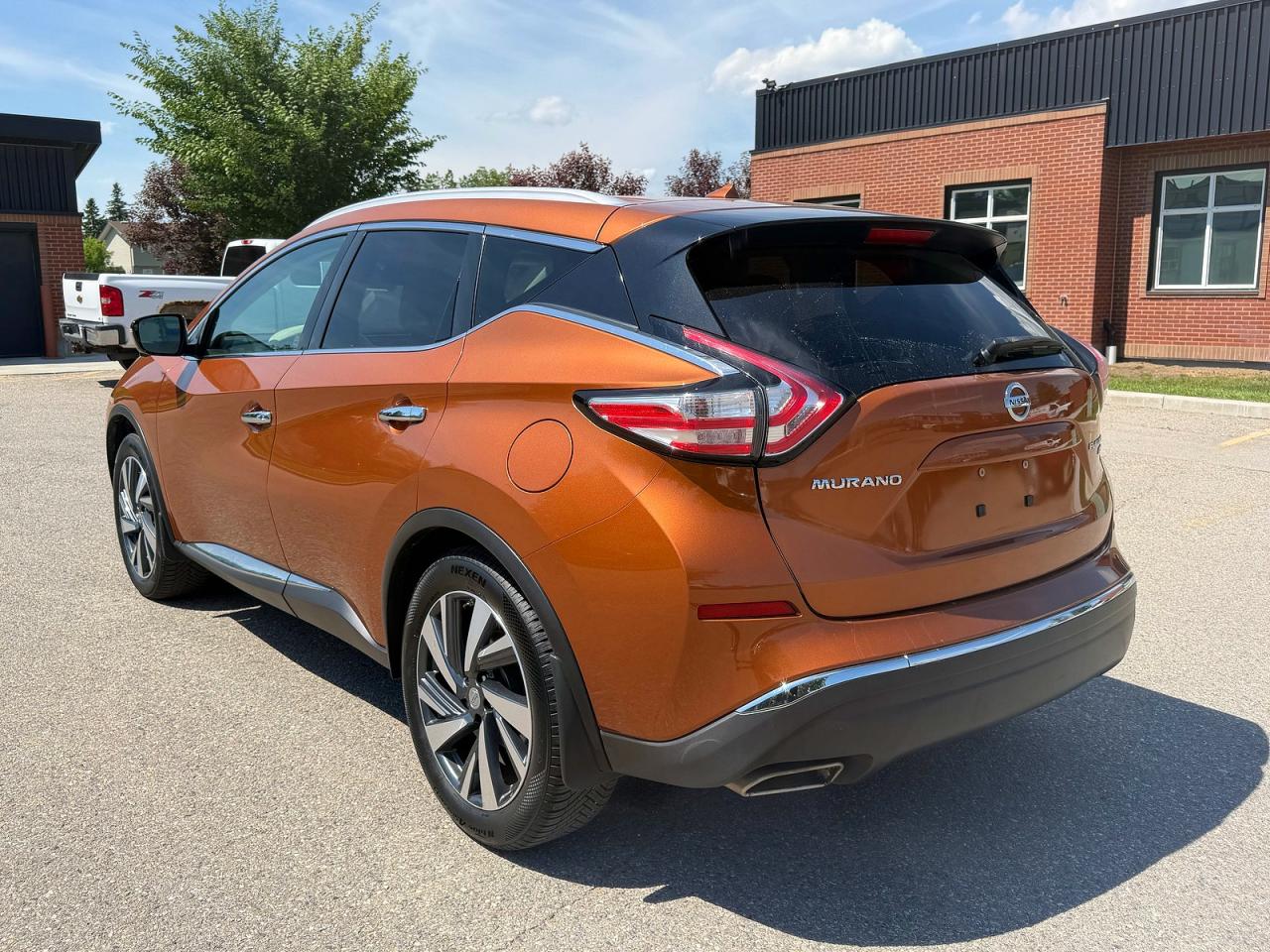 2015 Nissan Murano S Orange vin: 5N1AZ2MH4FN237832