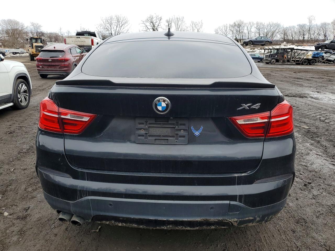 2015 Bmw X4 Xdrive28i Черный vin: 5UXXW3C5XF0M86538