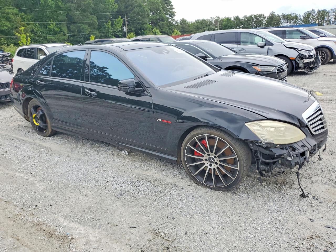 2011 Mercedes-benz S 63 Amg Black vin: WDDNG7EB2BA372365