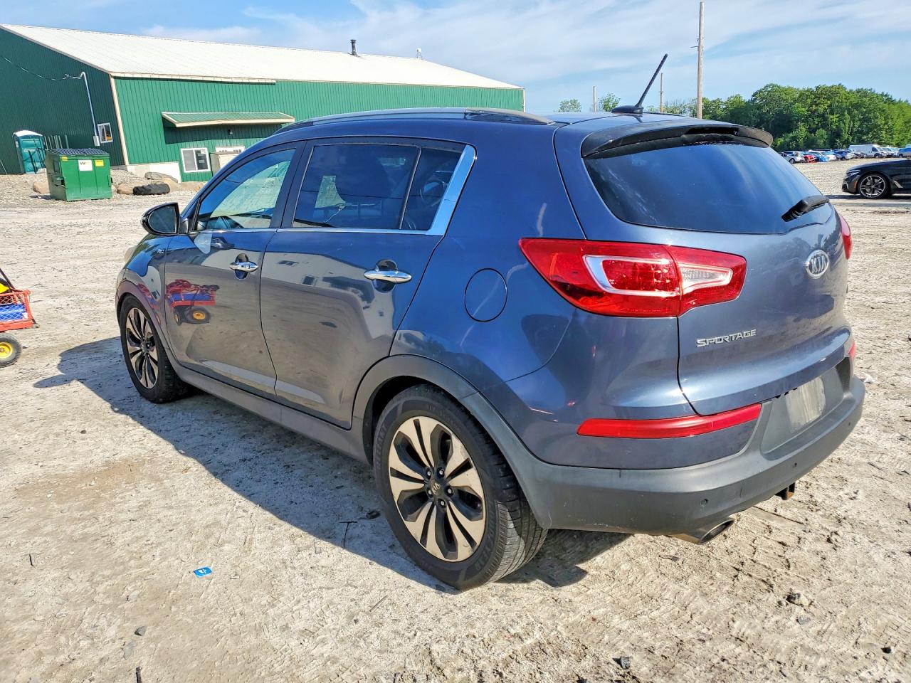 2012 Kia Sportage Sx Blue vin: KNDPCCA6XC7172428