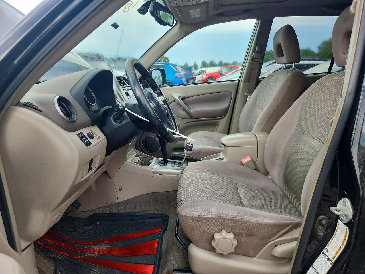 2004 Toyota Rav4 Base Black vin: JTEHD20V846017853