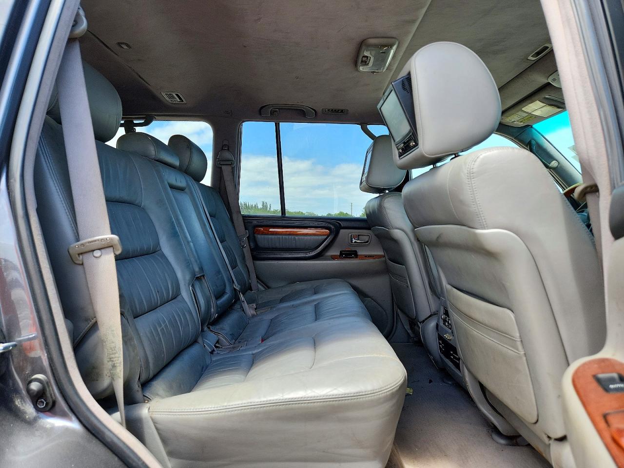 2005 Lexus Lx 470 Gray vin: JTJHT00W453549086