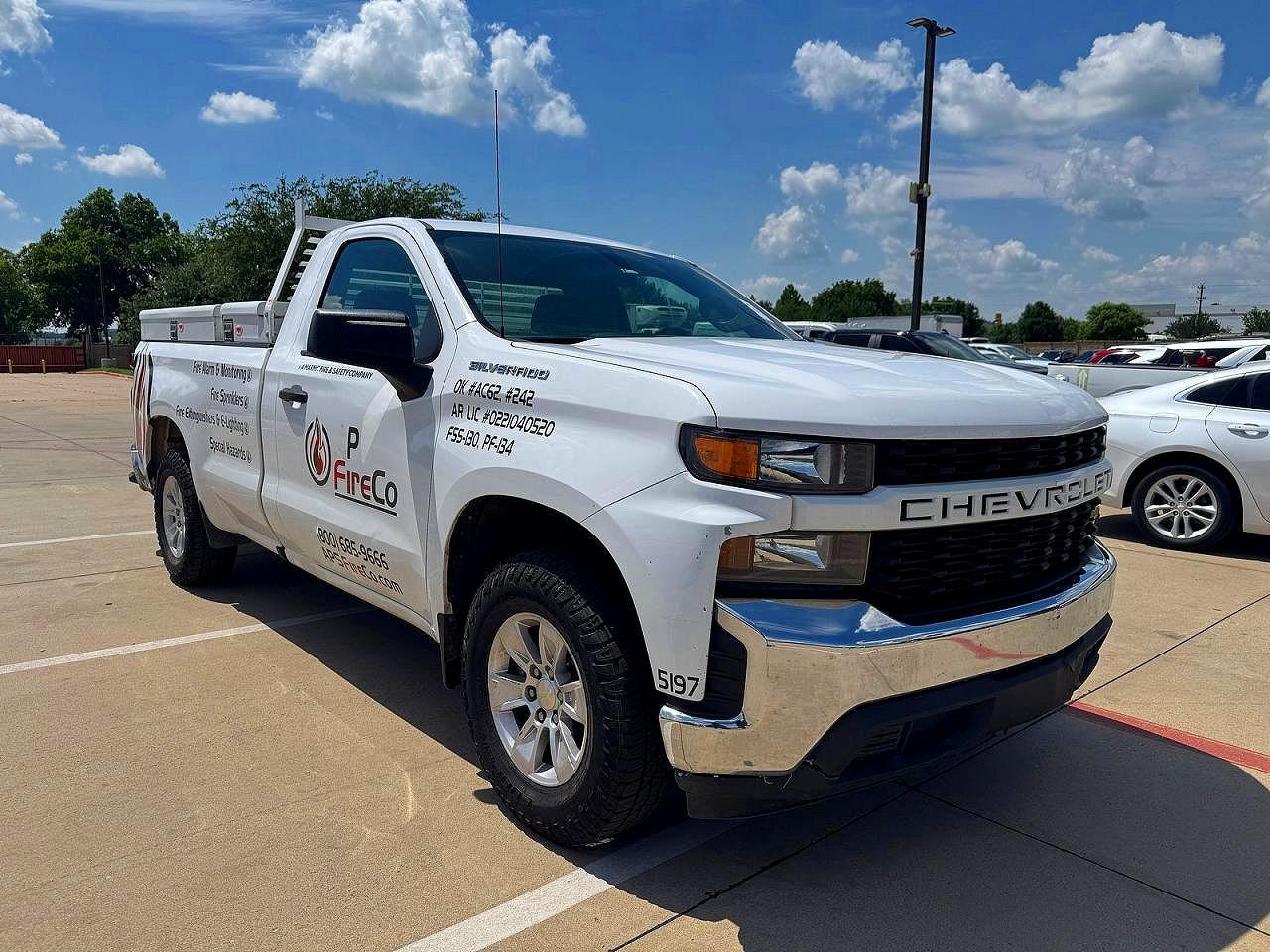 2020 Chevrolet Silverado C1500 White vin: 3GCNWAEF2LG235197