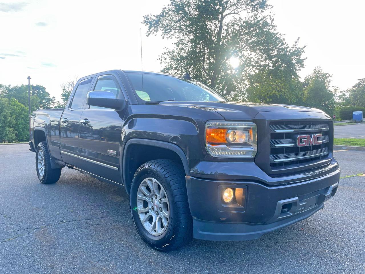 2015 Gmc Sierra K1500 Slt Gray vin: 1GTV2VEC2FZ189805