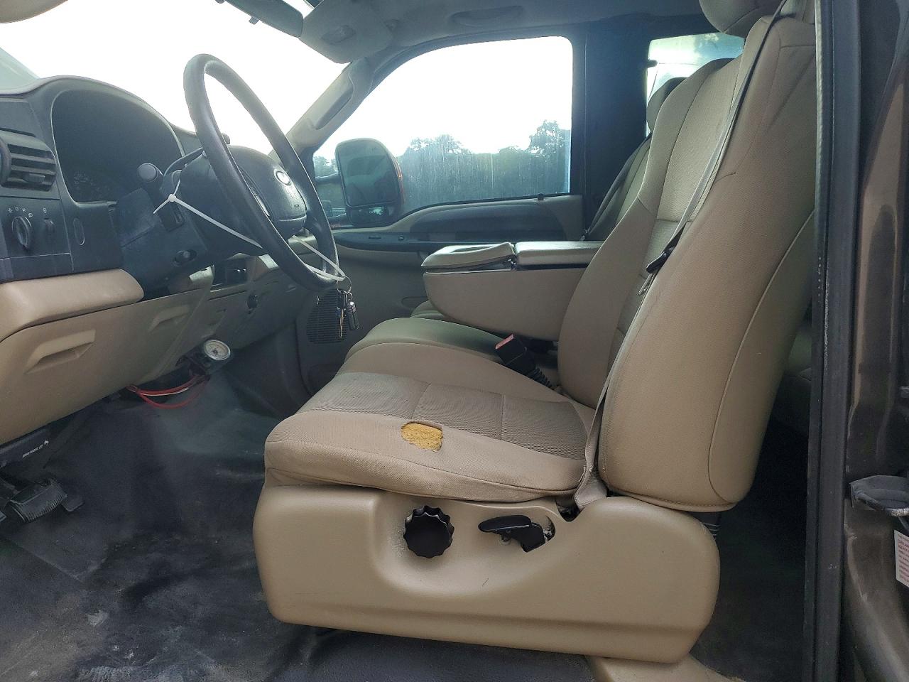 2005 Ford F250 Super Duty Gray vin: 1FTSX21Y05EC13738