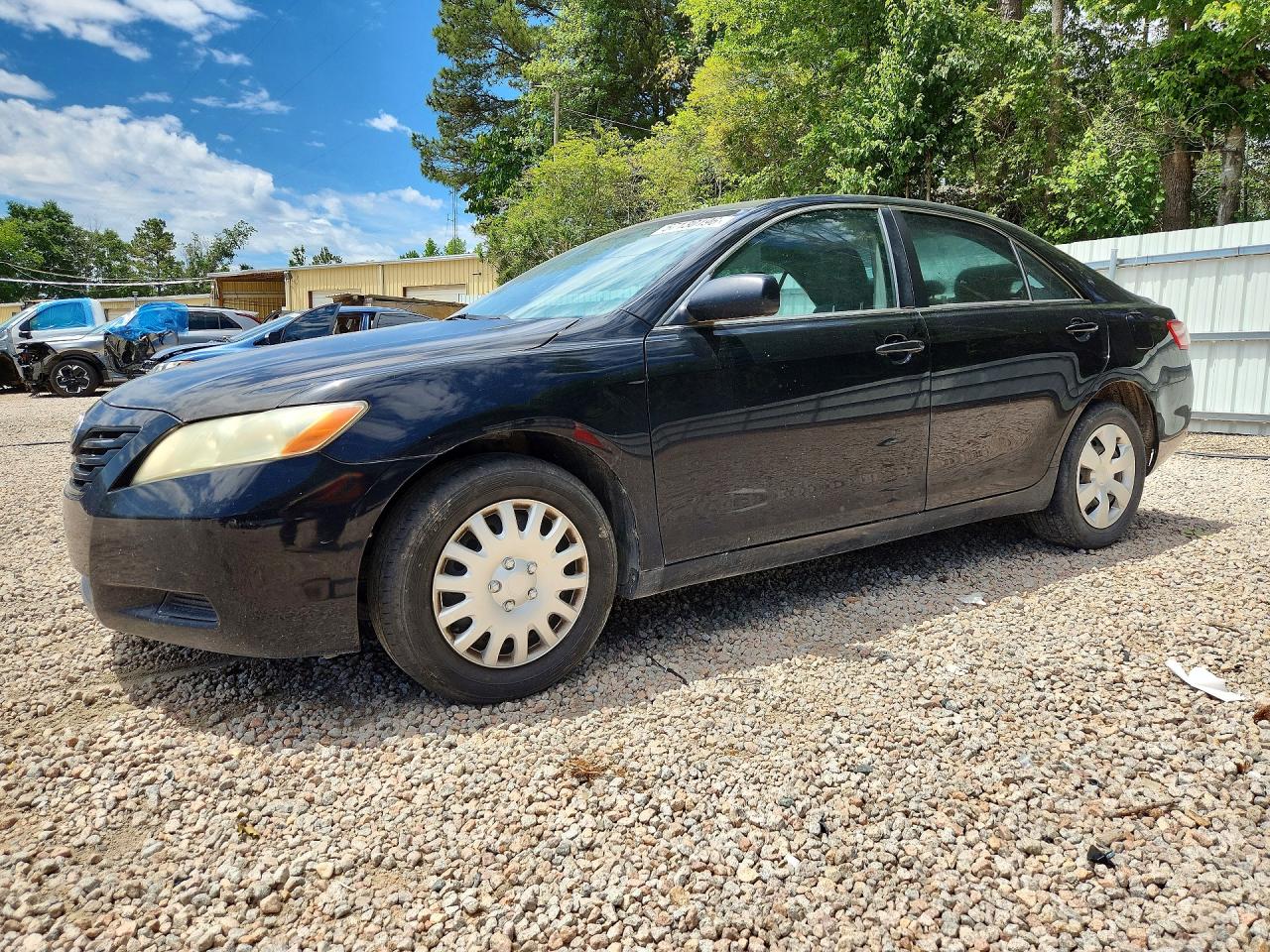 2007 Toyota Camry Le Black vin: 4T1BE46K27U710297