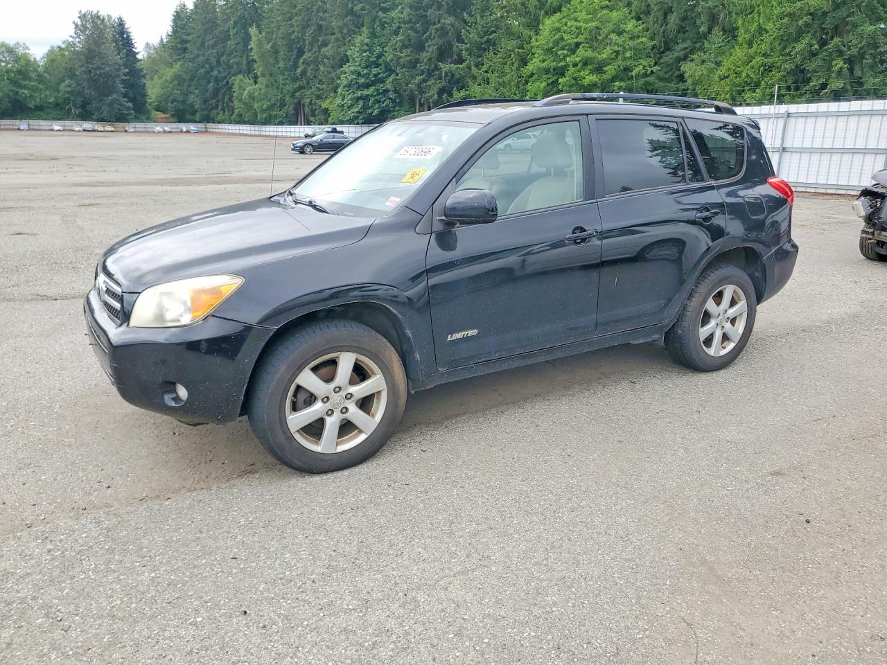 2007 Toyota Rav4 Limited Black vin: JTMBK31V876027971