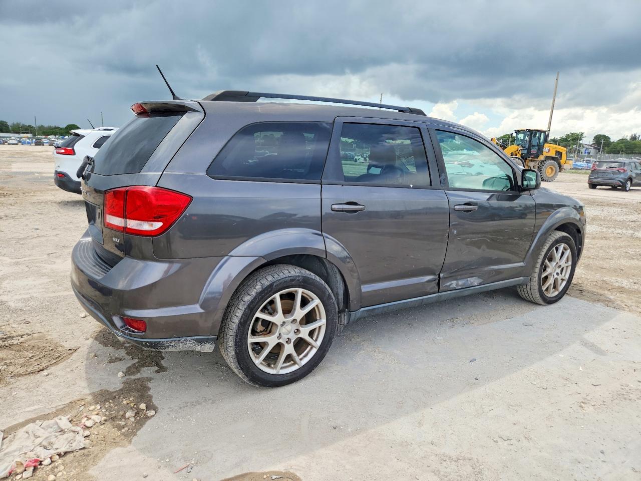 2015 Dodge Journey Sxt Gray vin: 3C4PDCBG6FT723314