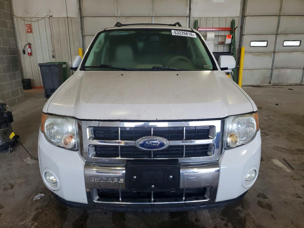 2011 Ford Escape Limited White vin: 1FMCU0EG8BKA81470