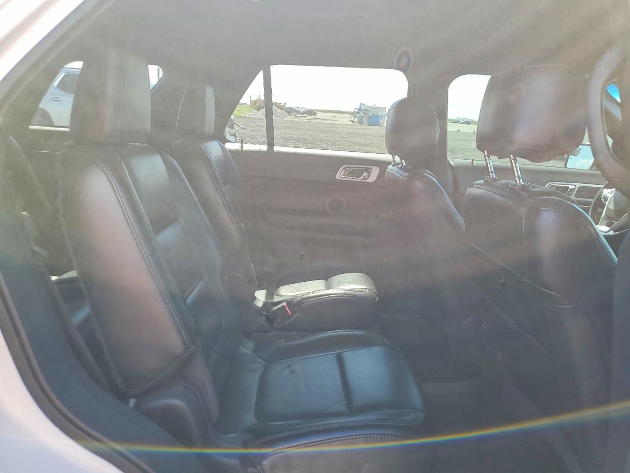 2013 Ford Explorer Xlt White vin: 1FM5K7D86DGA86819