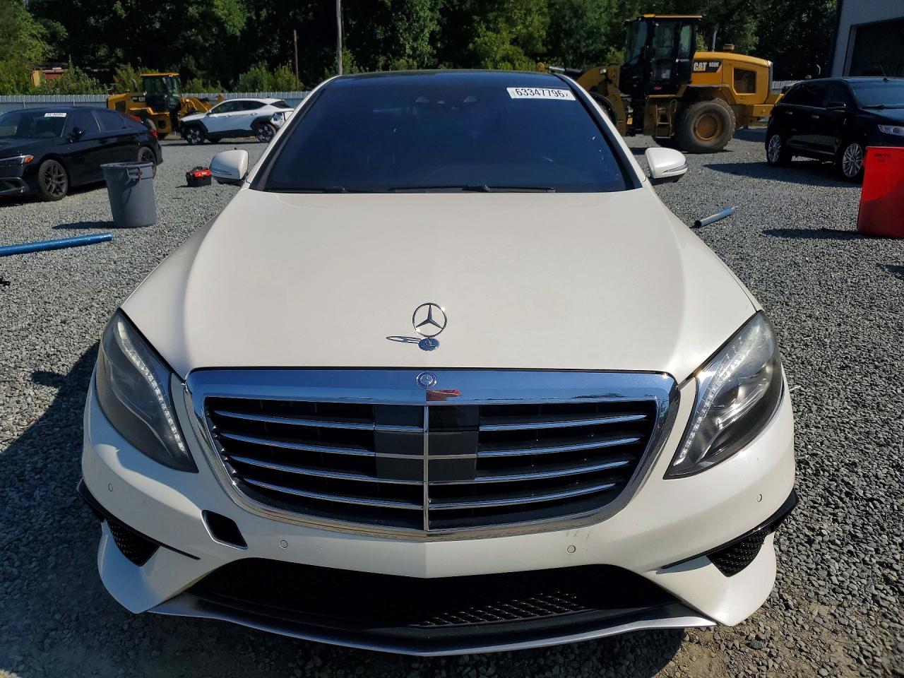 2014 Mercedes-benz S 63 Amg White vin: WDDUG7JB5EA020466