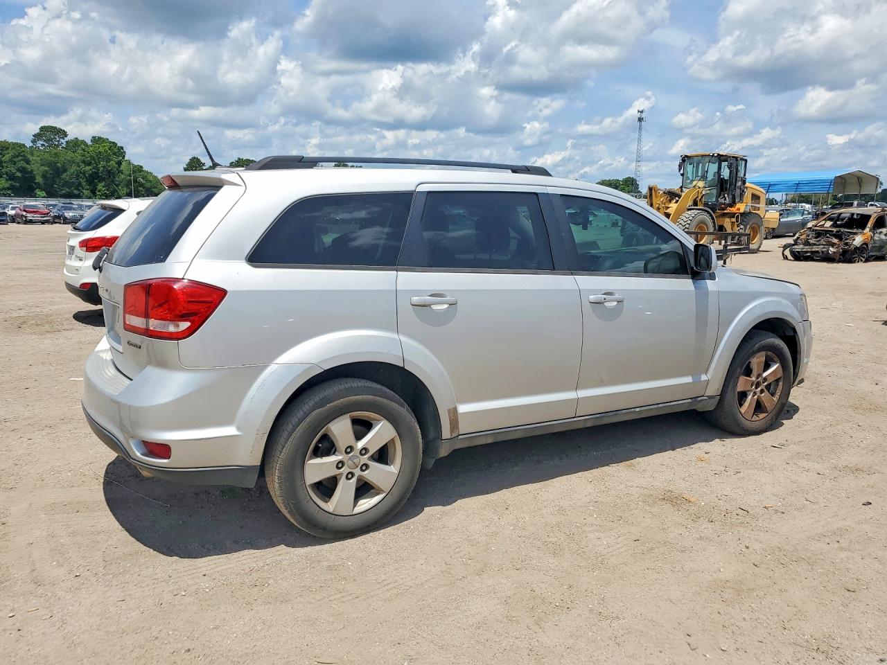 2012 Dodge Journey Sxt Silver vin: 3C4PDCBG6CT153469