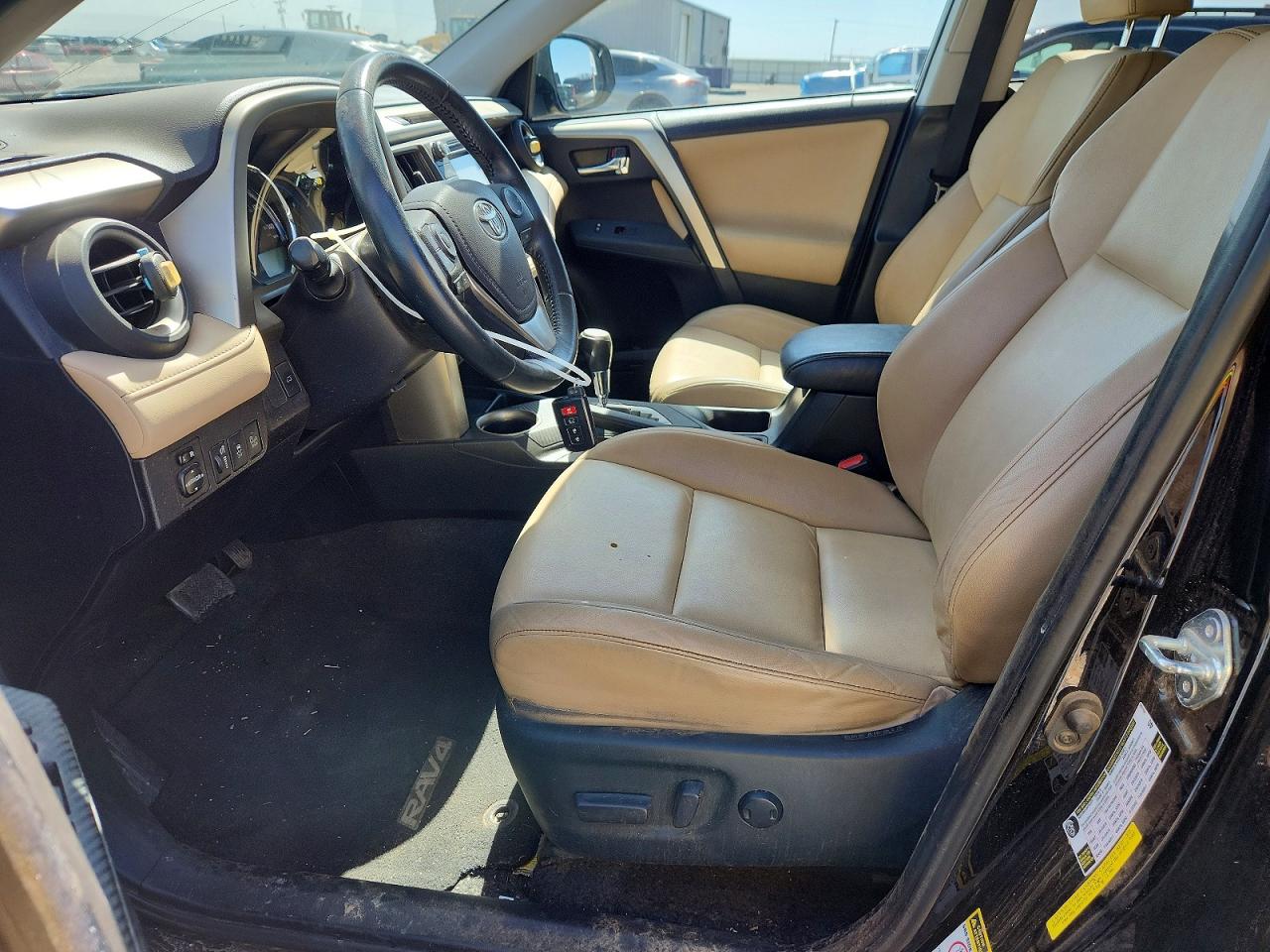 2015 Toyota Rav4 Limited Черный vin: 2T3YFREV2FW161674