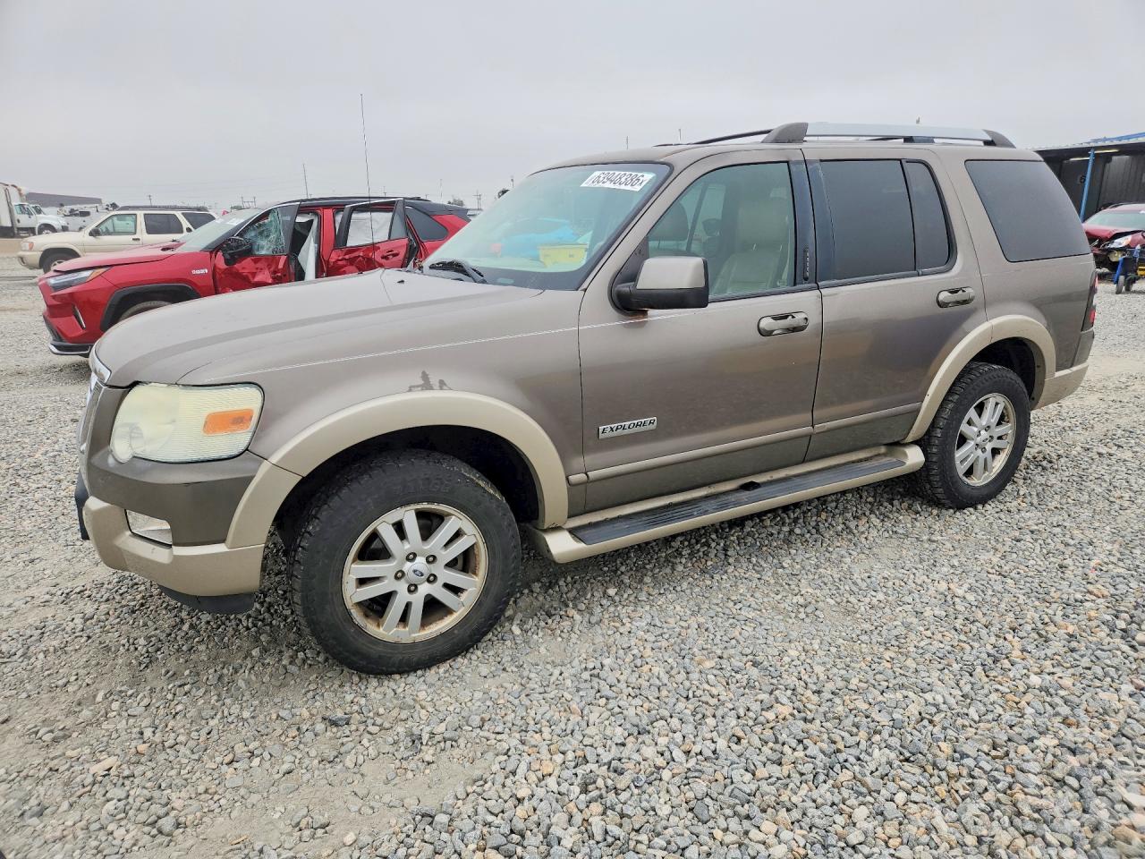 2006 Ford Explorer Eddie Bauer Gray vin: 1FMEU74E16UB35137