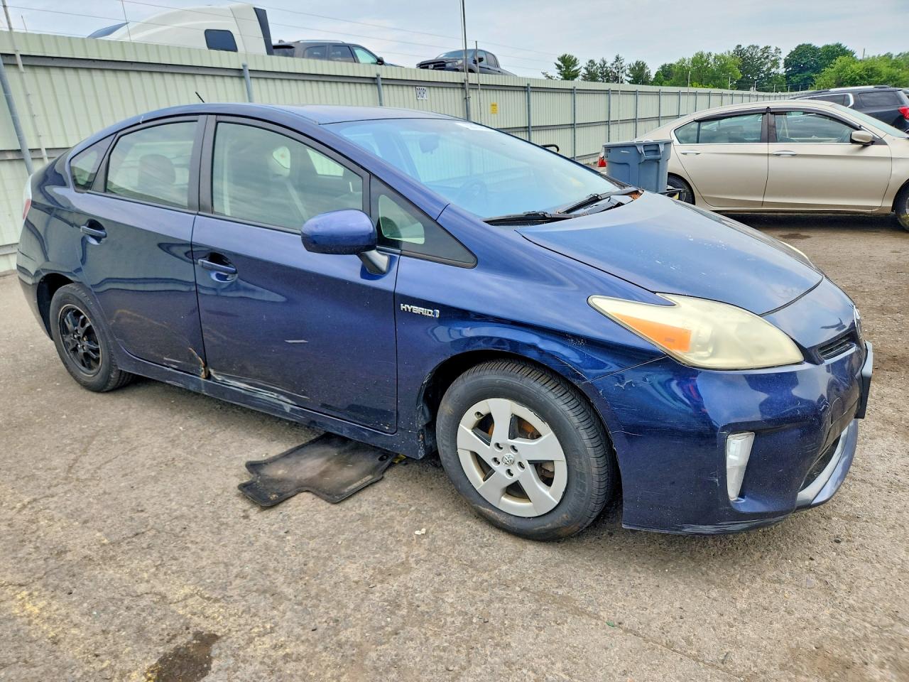 2012 Toyota Prius Two Blue vin: JTDKN3DU5C1486599