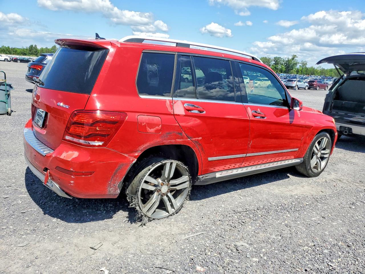 2013 Mercedes-benz Glk 350 4matic Red vin: WDCGG8JB3DF971774