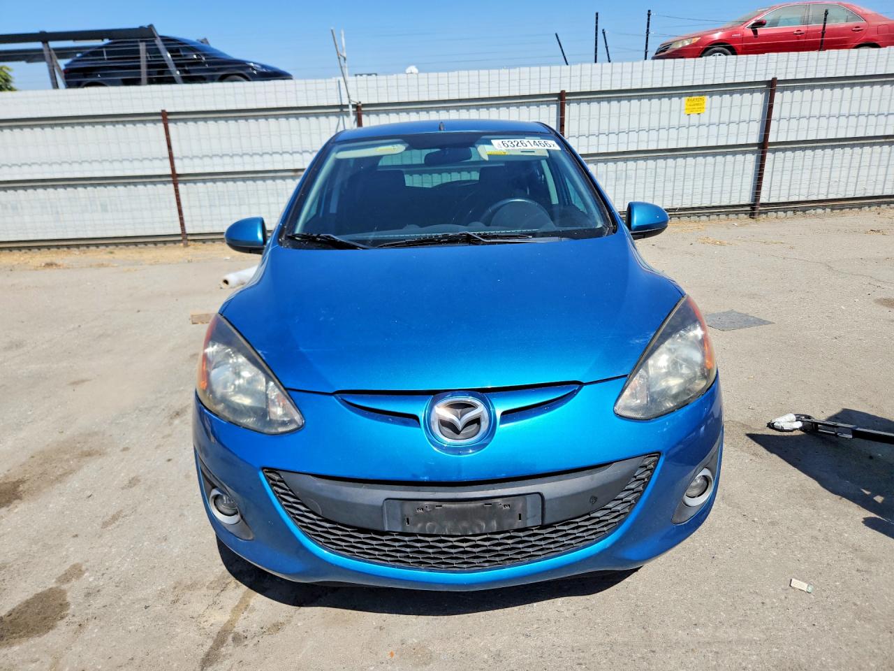 2011 Mazda Mazda2 Blue vin: JM1DE1HZ0B0125417