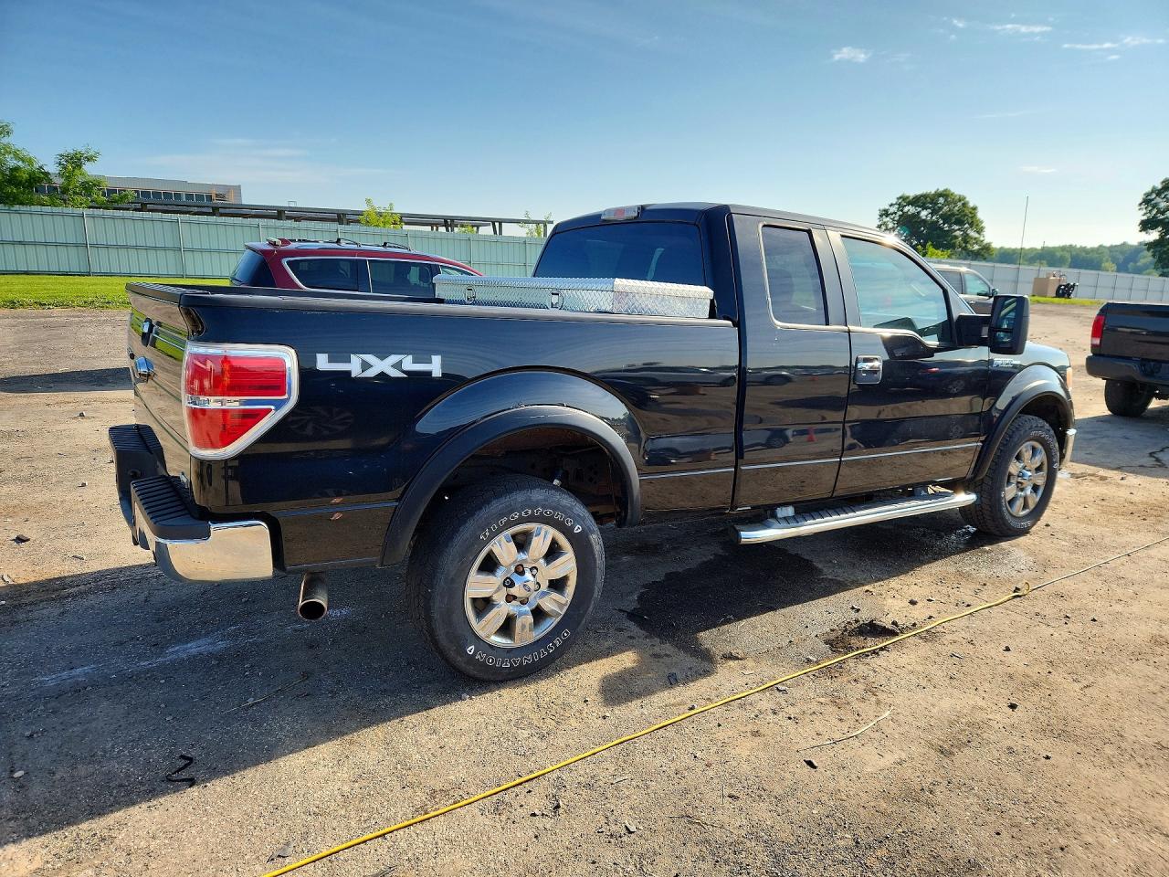 2010 Ford F150 Super Cab Black vin: 1FTFX1EV6AFB54551