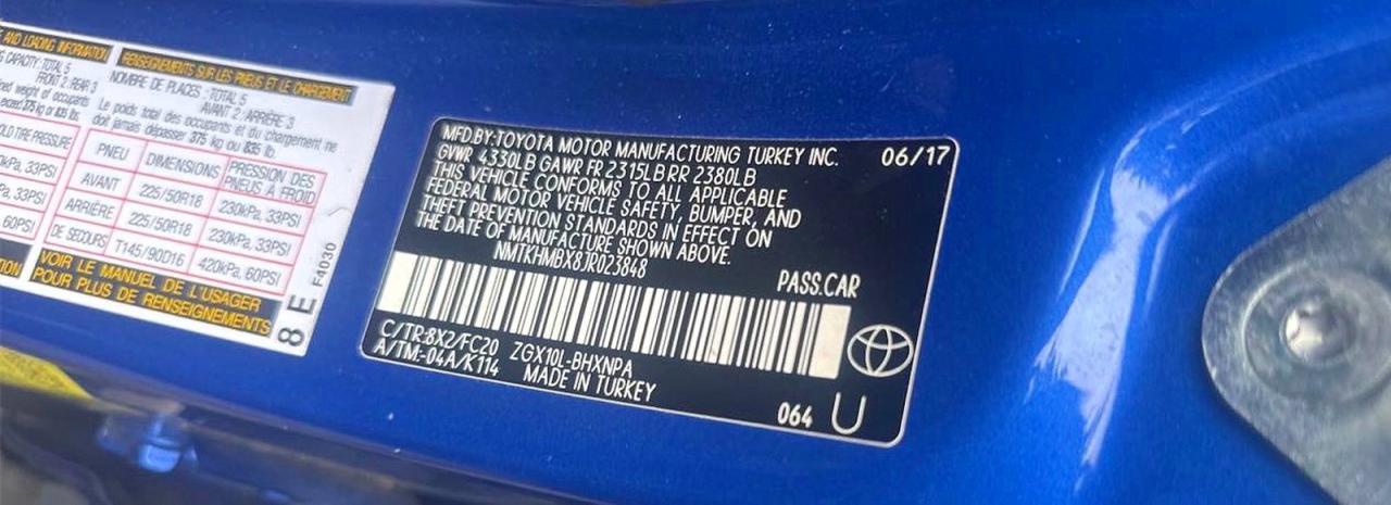 2018 Toyota C-hr Xle Premium Синий vin: NMTKHMBX8JR023848