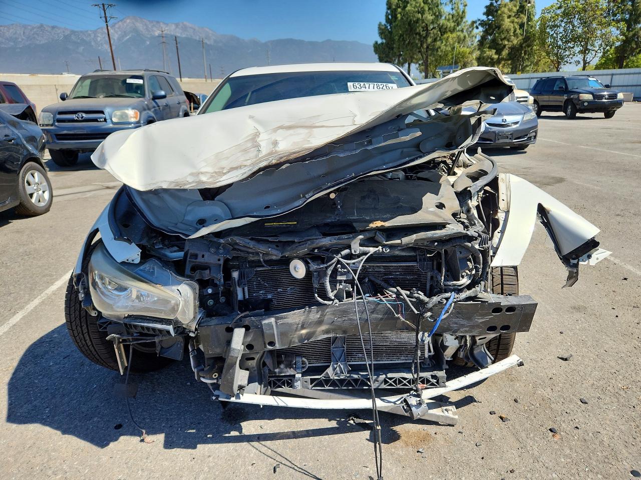 2015 Infiniti Q50 Base White vin: JN1BV7AP5FM338514