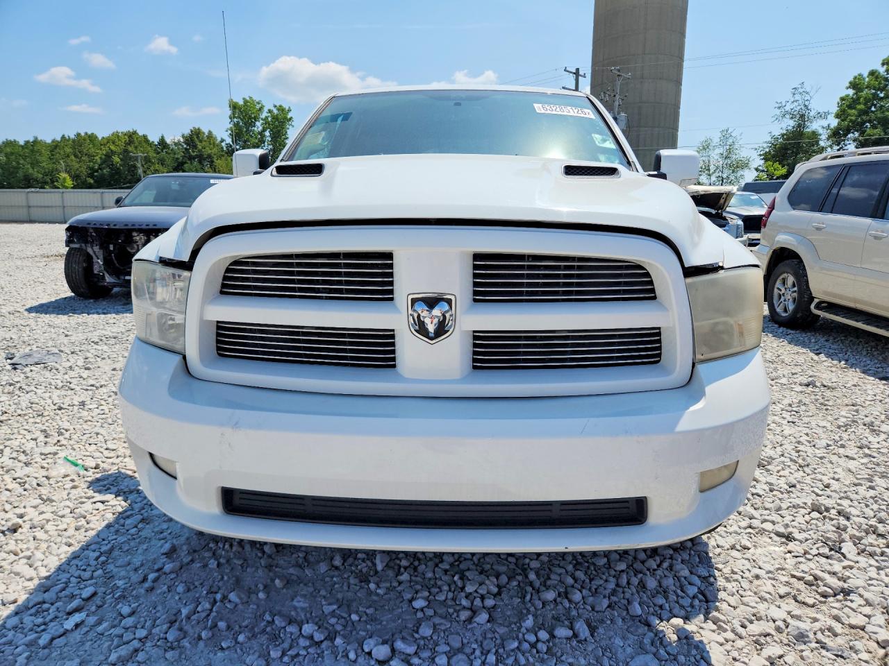 2012 Dodge Ram 1500 Sport White vin: 1C6RD7HT9CS105218