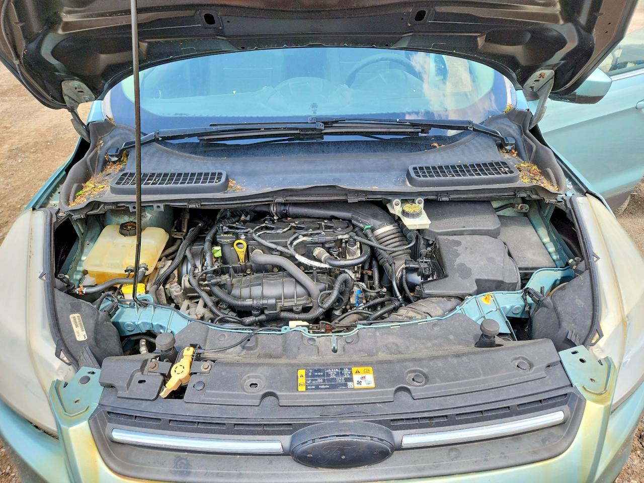 2013 Ford Escape Se Blue vin: 1FMCU0GX2DUB27184