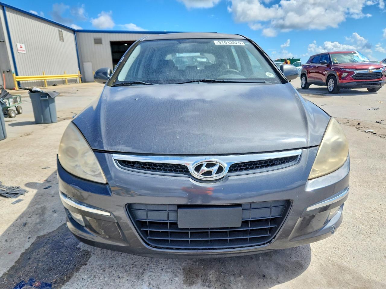 2009 Hyundai Elantra Touring Gray vin: KMHDC86E49U041906