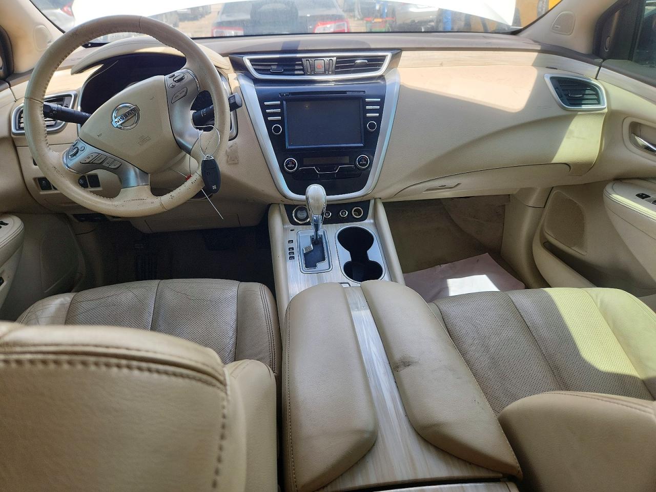 2015 Nissan Murano Platinum White vin: 5N1AZ2MH8FN271806