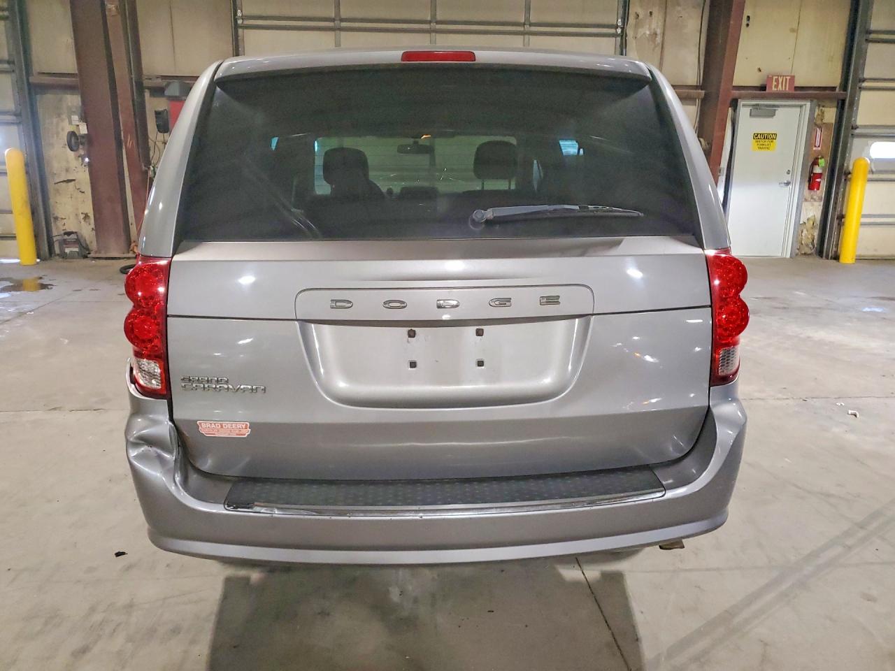 2013 Dodge Grand Caravan Se Silver vin: 2C4RDGBG1DR601119