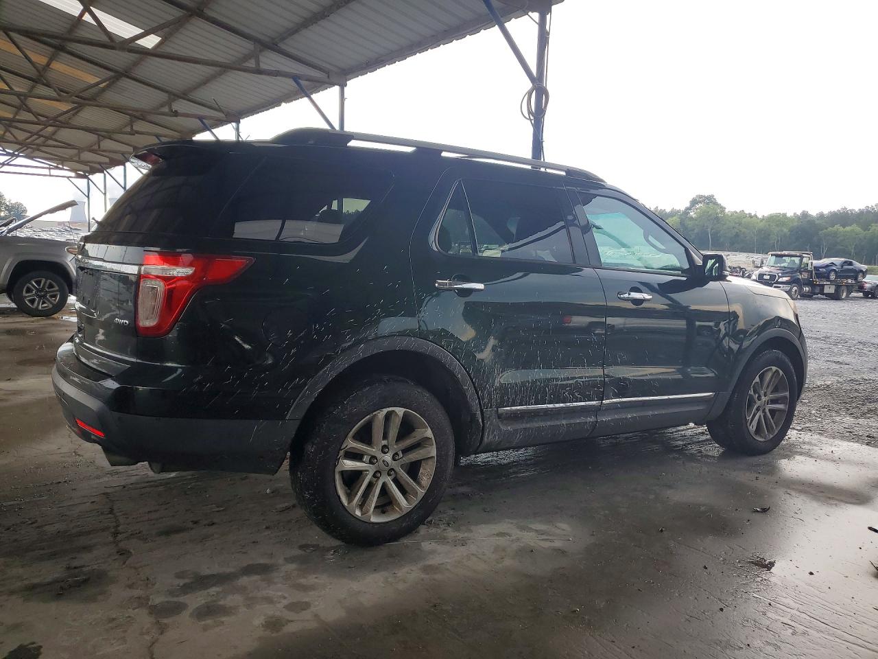 2013 Ford Explorer Xlt Green vin: 1FM5K8D83DGB96149