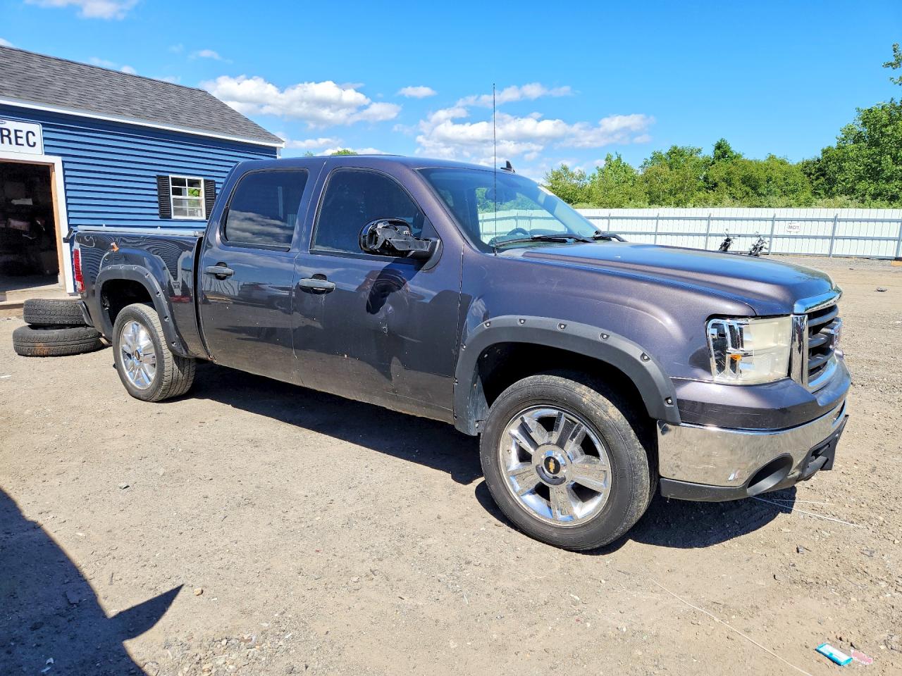 2010 Gmc Sierra K1500 Sle Серый vin: 3GTRKVE39AG137324