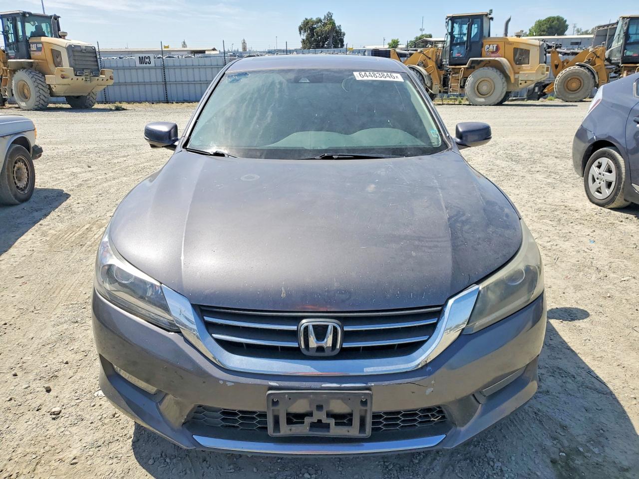 2015 Honda Accord Exl Gray vin: 1HGCR2F86FA073468