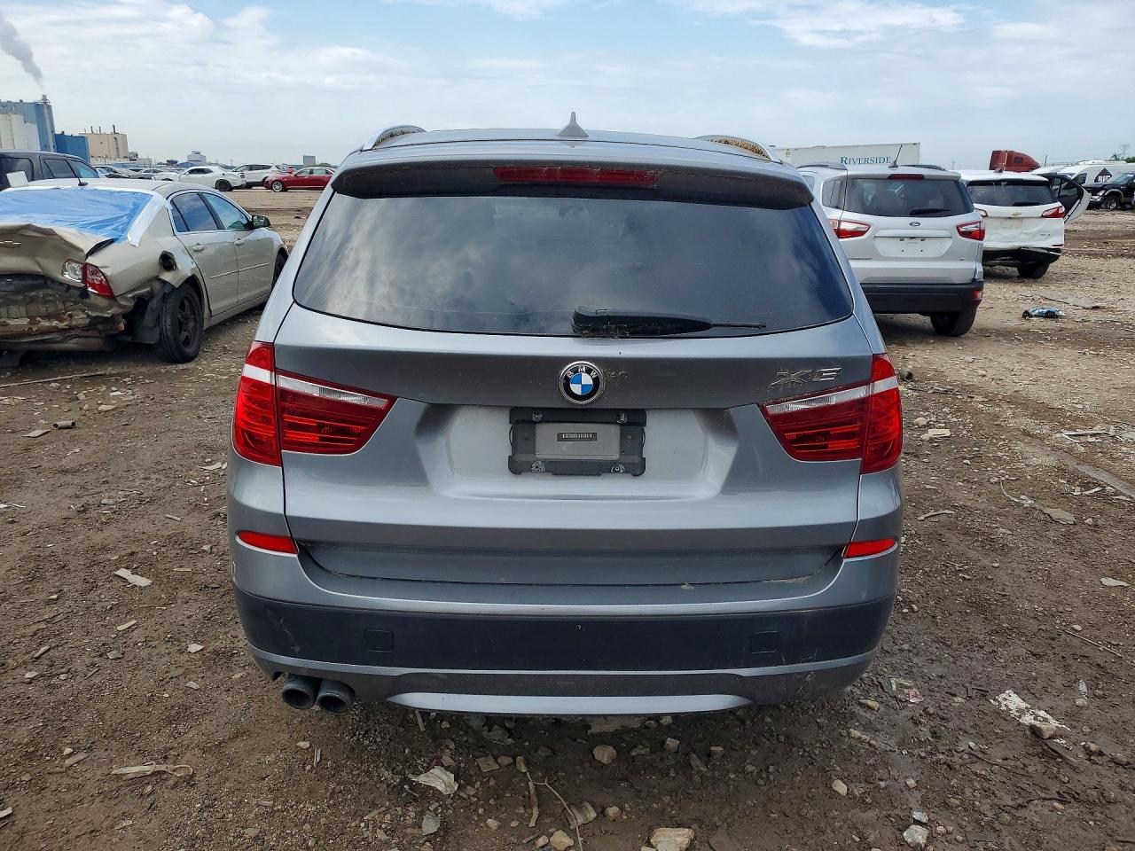 2013 Bmw X3 Xdrive28i Gray vin: 5UXWX9C57D0A21937