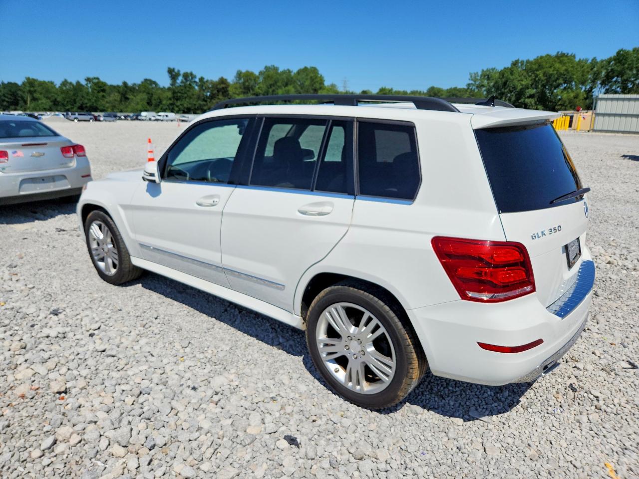 2014 Mercedes-benz Glk 350 White vin: WDCGG5HBXEG202978