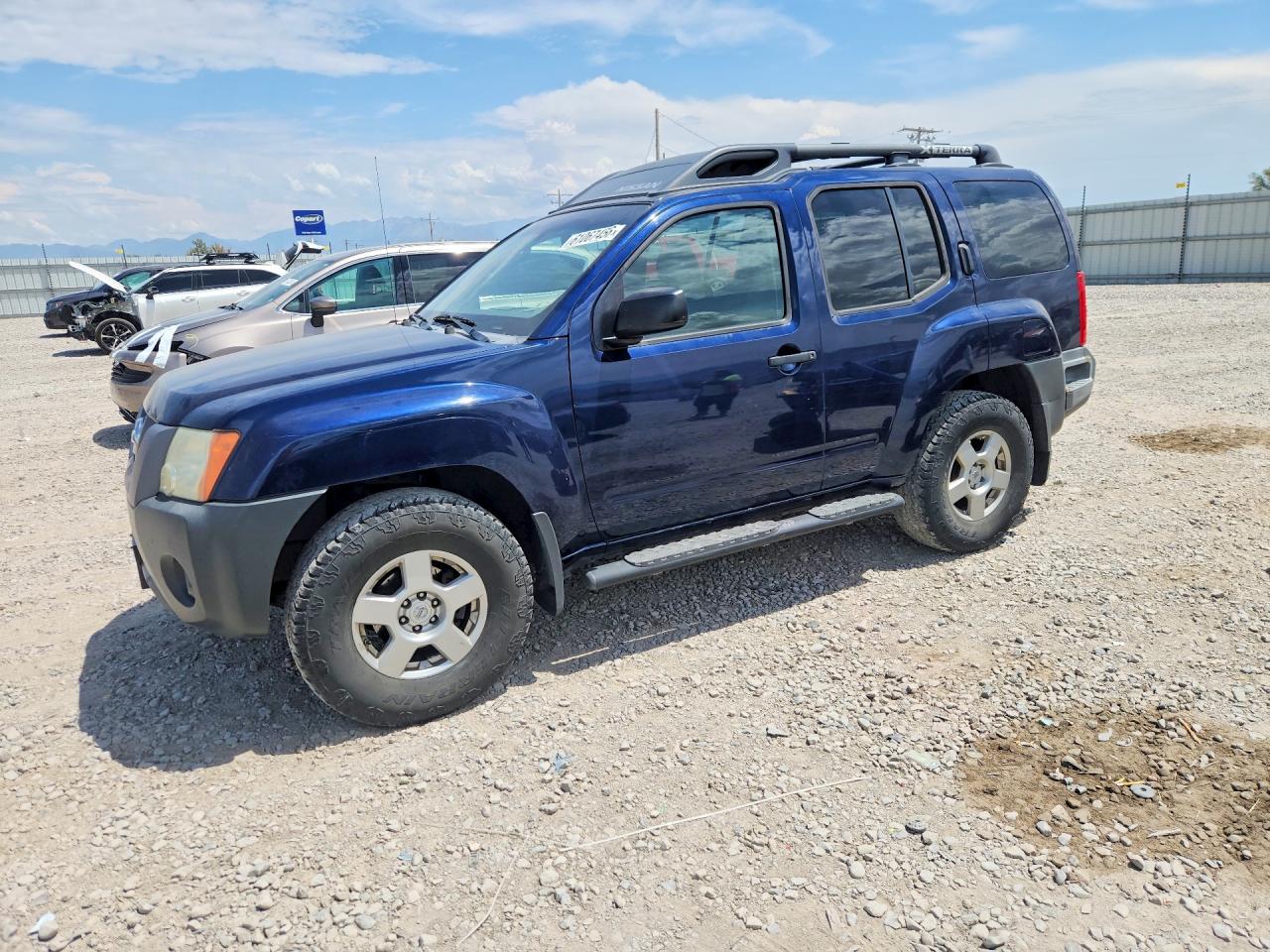 2008 Nissan Xterra X Синий vin: 5N1AN08W08C505038