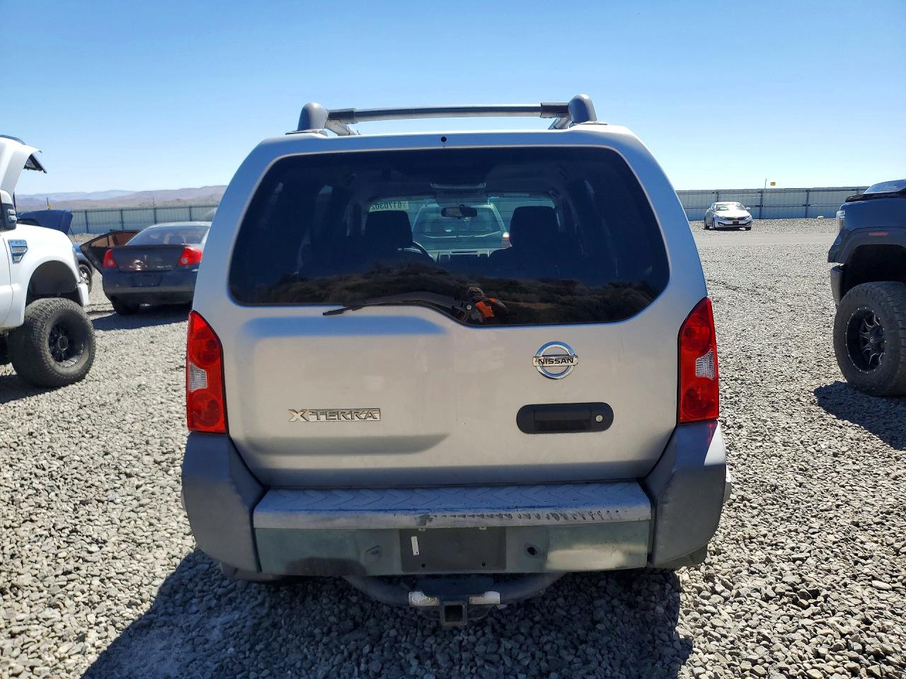 2006 Nissan Xterra X Silver vin: 5N1AN08W66C548294