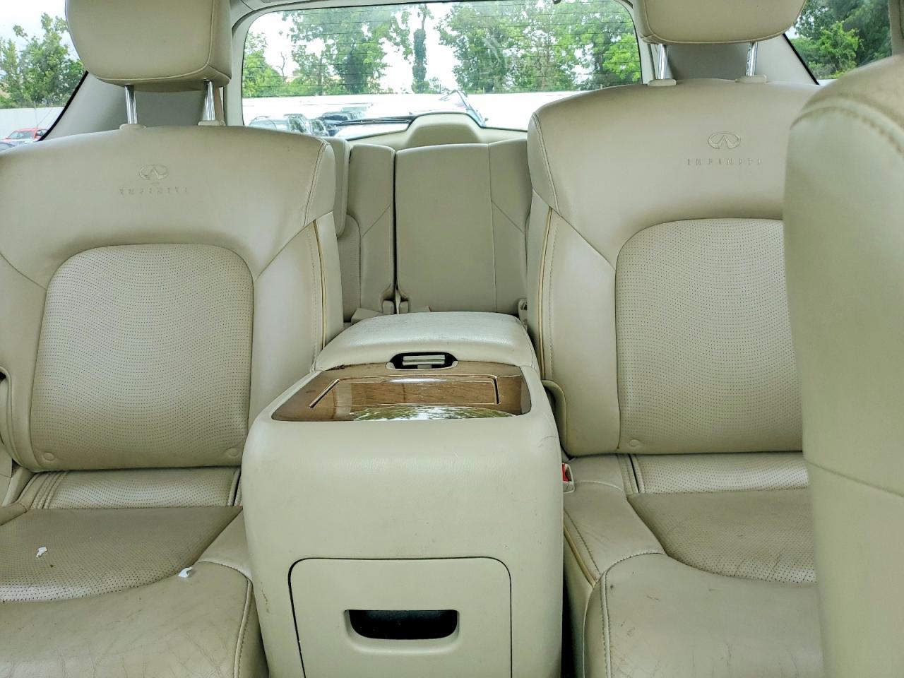 2014 Infiniti Qx80 Base White vin: JN8AZ2NE5E9064486