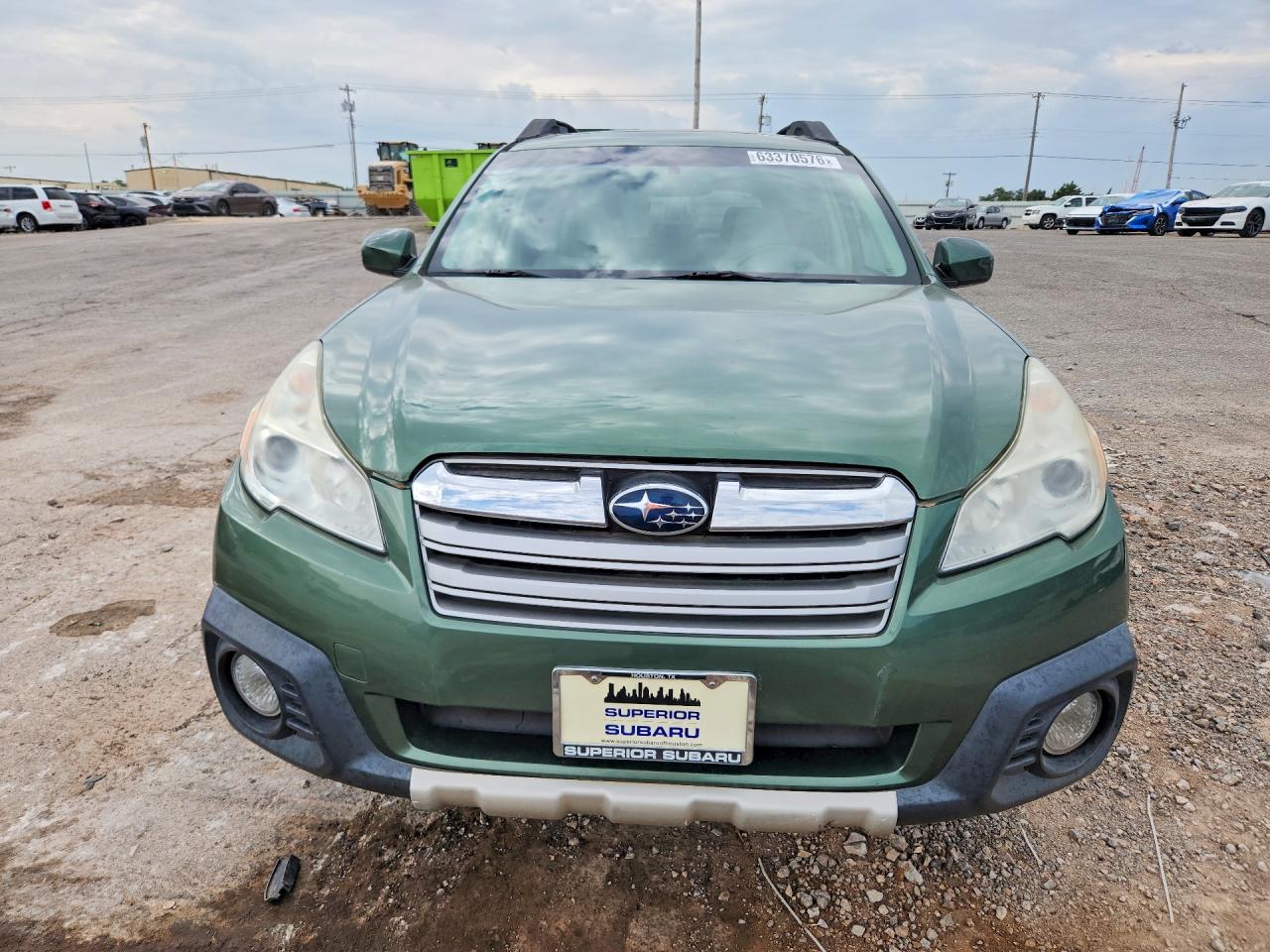 2013 Subaru Outback 3.6r Limited Green vin: 4S4BRDLCXD2246832