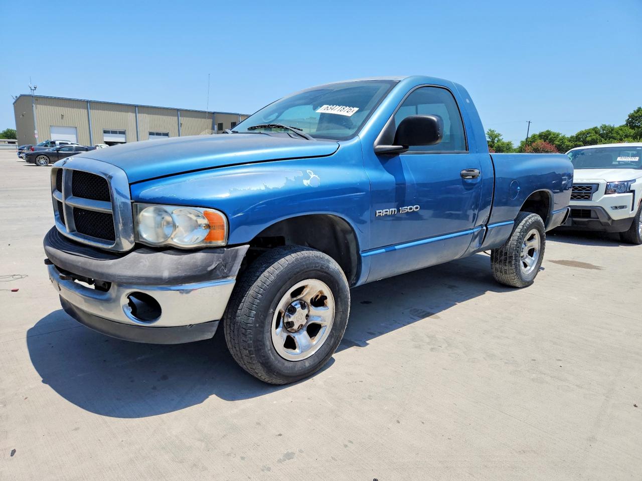 2004 Dodge Ram 1500 St Blue vin: 1D7HU16N14J287838