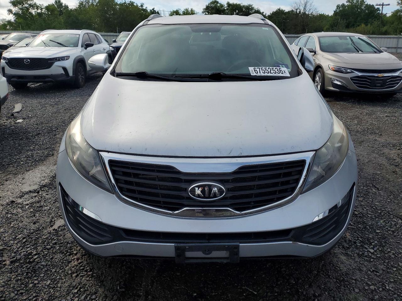 2012 Kia Sportage Lx Silver vin: KNDPB3A20C7193482