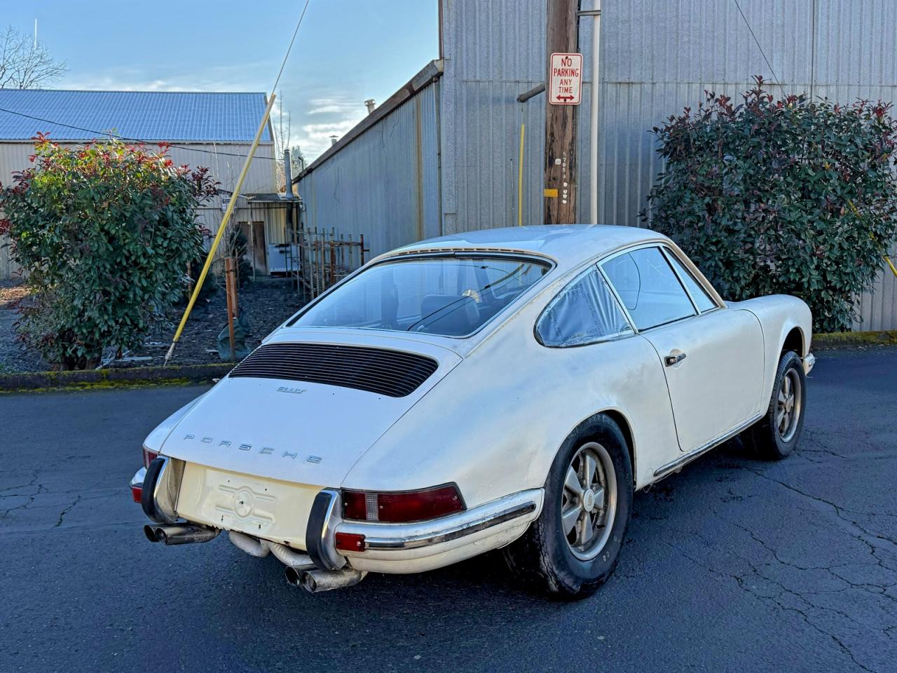 1969 Porsche 911 T White vin: 1119122146