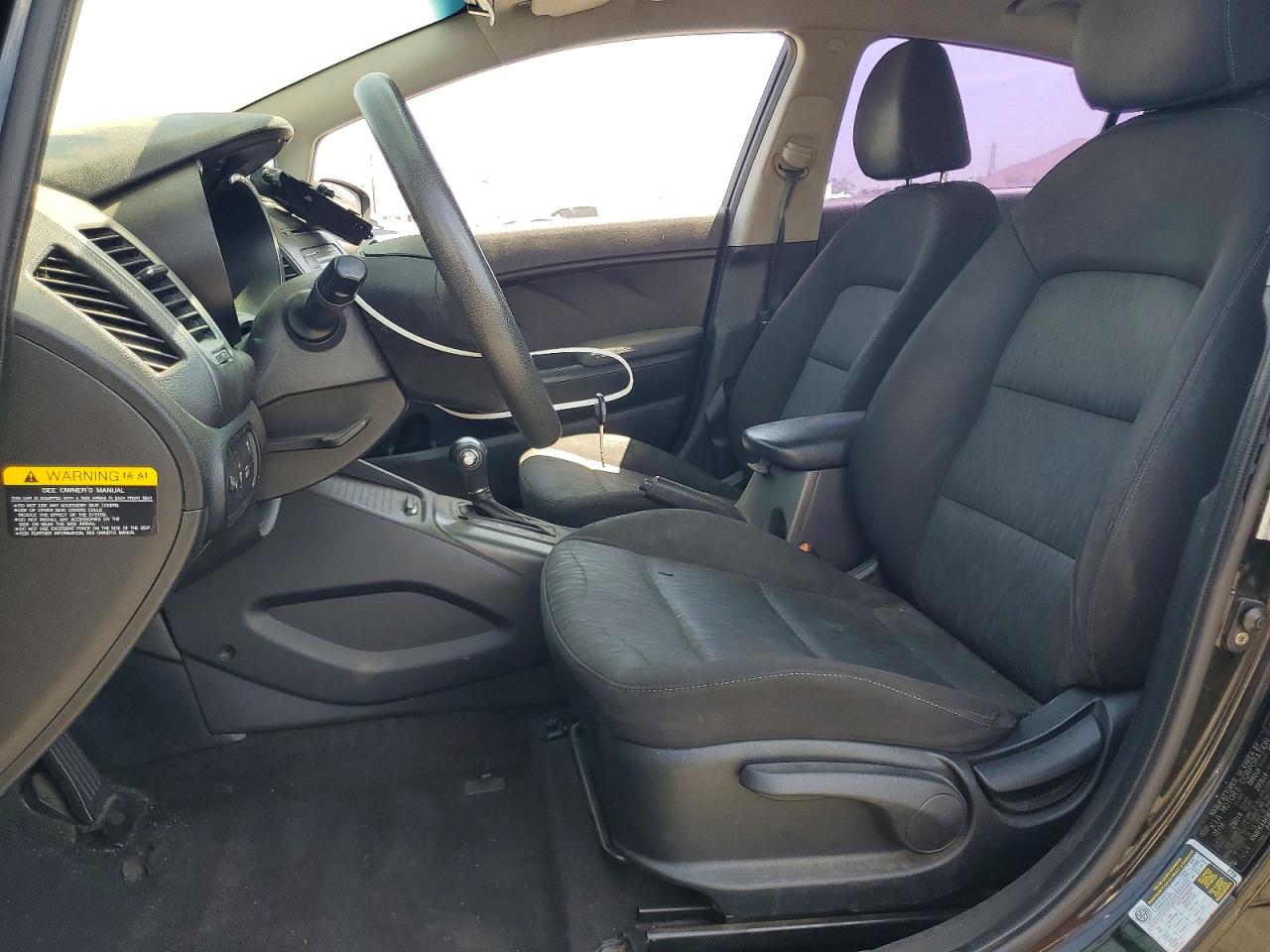 2014 Kia Forte Lx Black vin: KNAFK4A69E5226088