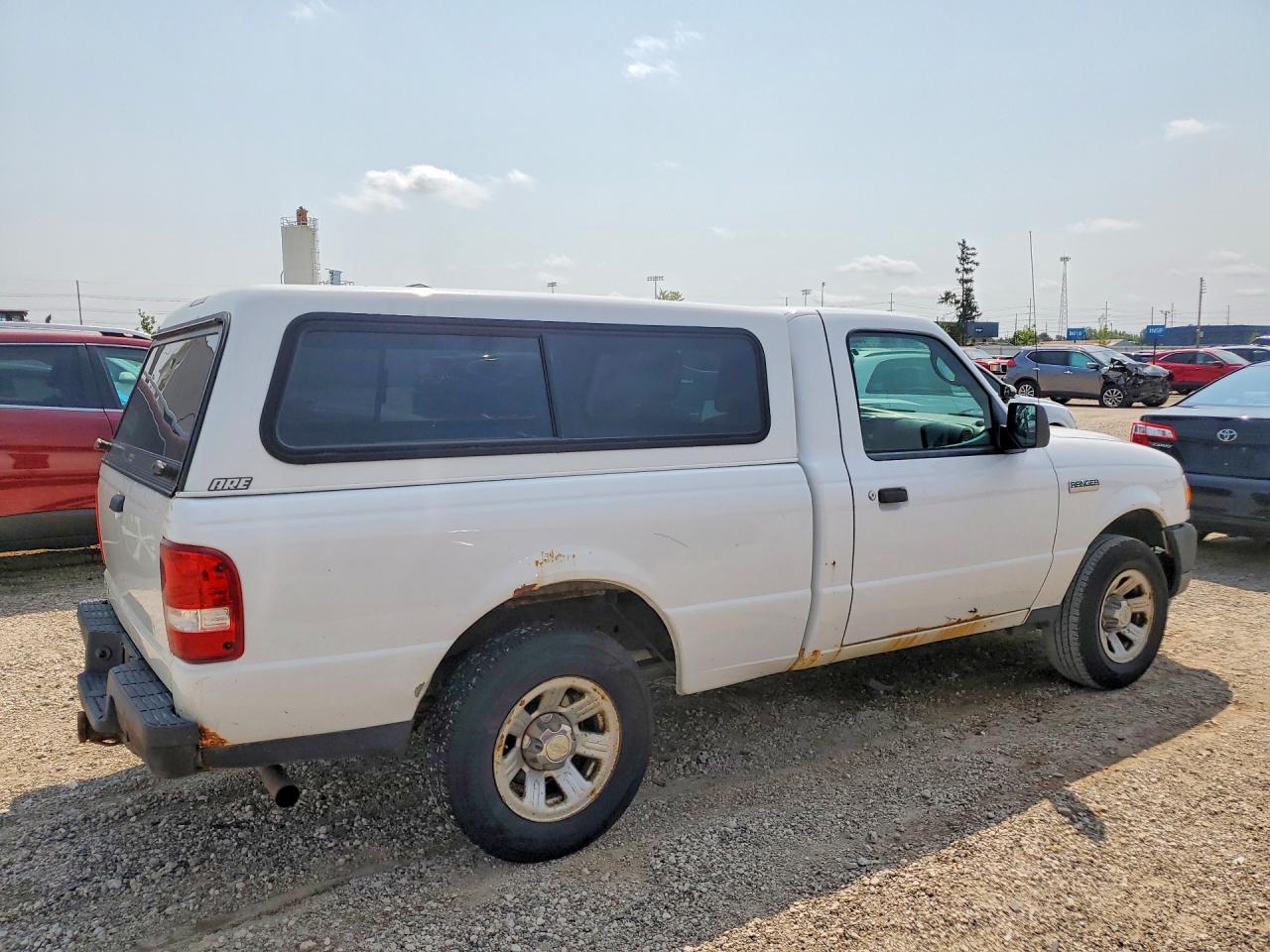 2011 Ford Ranger White vin: 1FTKR1AD8BPA39757